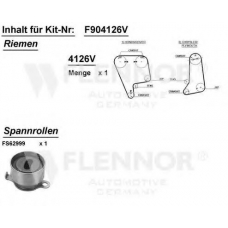 F904117V FLENNOR Комплект ремня грм