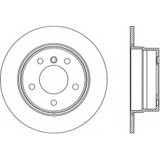 BDR2330.10 OPEN PARTS Тормозной диск