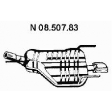 08.507.83 EBERSPACHER Глушитель выхлопных газов конечный
