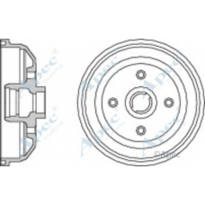 DRM9112 APEC Тормозной барабан