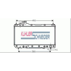 3201391 KUHLER SCHNEIDER Радиатор, охлаждение двигател