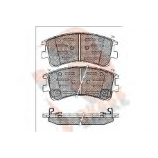 RB1578 R BRAKE Комплект тормозных колодок, дисковый тормоз