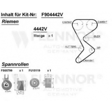 F904393V FLENNOR Комплект ремня грм