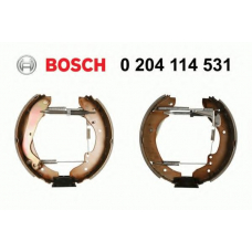 0 204 114 531 BOSCH Комплект тормозных колодок