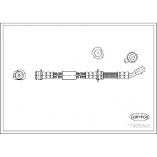 19032485 CORTECO Тормозной шланг