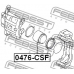 0476-CSF FEBEST Поршень, корпус скобы тормоза