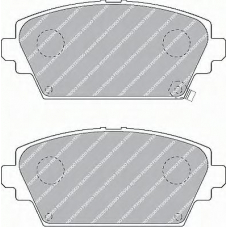 FDB1439 FERODO Комплект тормозных колодок, дисковый тормоз