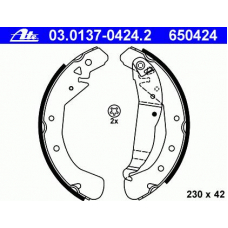 03.0137-0424.2 ATE Комплект тормозных колодок