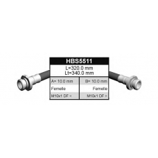 HBS5511 QUINTON HAZELL Тормозной шланг