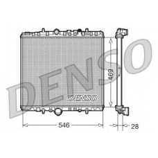 DRM07061 DENSO Радиатор, охлаждение двигателя