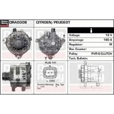 DRA0308 DELCO REMY Генератор