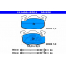 13.0460-3952.2 ATE Комплект тормозных колодок, дисковый тормоз