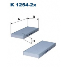 K1254-2X FILTRON Фильтр, воздух во внутренном пространстве