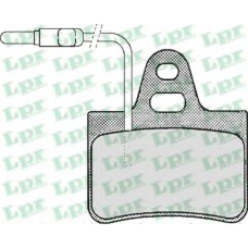 05P218 LPR Комплект тормозных колодок, дисковый тормоз