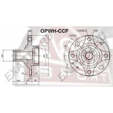 OPWH-CCF ASVA Ступица колеса