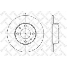 6020-2302-SX STELLOX Тормозной диск