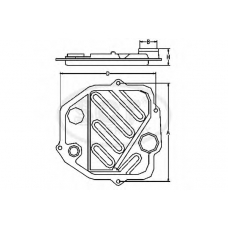 SG 1070 SCT Гидрофильтр, автоматическая коробка передач