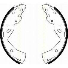 8100 10018 TRISCAN Комплект тормозных колодок