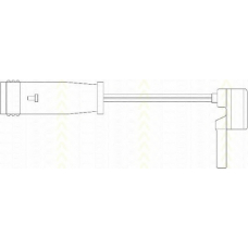 8115 23005 TRISCAN Сигнализатор, износ тормозных колодок