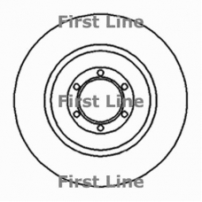 FBD102 FIRST LINE Тормозной диск