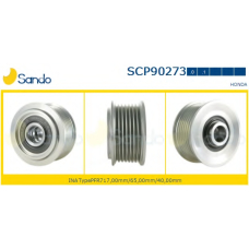 SCP90273.1 SANDO Ременный шкив, генератор