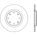 BDA1426.10 OPEN PARTS Тормозной диск