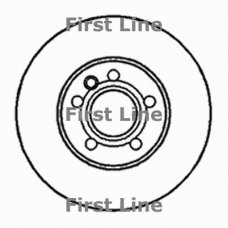 FBD1007 FIRST LINE Тормозной диск