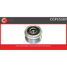 CCP15107 CASCO Ременный шкив, генератор