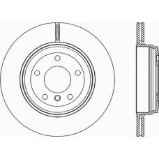 BDR2199.20 OPEN PARTS Тормозной диск