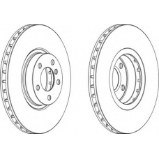 DDF1713C FERODO Тормозной диск