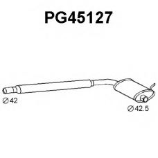 PG45127 VENEPORTE Предглушитель выхлопных газов