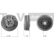 PC1089 TREVI AUTOMOTIVE Ременный шкив, коленчатый вал