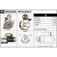 DRS3035 DELCO REMY Стартер