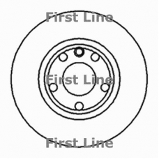 FBD451 FIRST LINE Тормозной диск