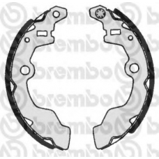 S 79 514 BREMBO Комплект тормозных колодок