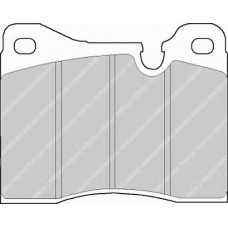 FDB161 FERODO Комплект тормозных колодок, дисковый тормоз