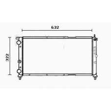 RM0661 EQUAL QUALITY Радиатор, охлаждение двигателя