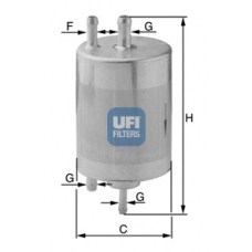 31.841.00 UFI Топливный фильтр