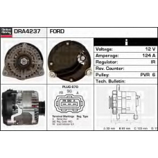 DRA4237N DELCO REMY Генератор