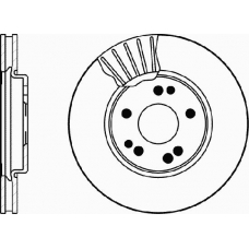 MDC765 MINTEX Тормозной диск