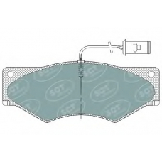 SP 319 PR SCT Комплект тормозных колодок, дисковый тормоз