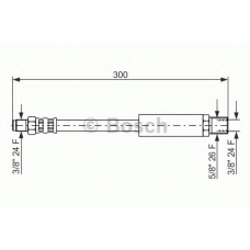 1 987 476 577 BOSCH Тормозной шланг