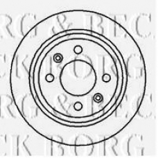 BBD4015 BORG & BECK Тормозной диск