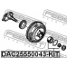 DAC25550043-KIT FEBEST Комплект подшипника ступицы колеса