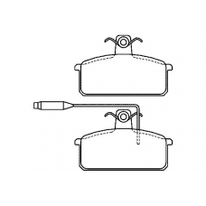 20946 165  2 5 T4078 TEXTAR Колодки тормозные