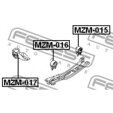 MZM-016 FEBEST Подвеска, двигатель