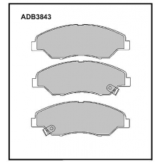 ADB3843 Allied Nippon Тормозные колодки