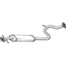 282-055 BOSAL Средний глушитель выхлопных газов