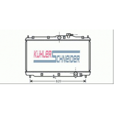 0105301 KUHLER SCHNEIDER Радиатор, охлаждение двигател