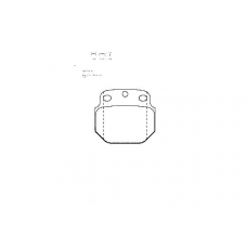 29688 250  0 8 T456 TEXTAR Колодки тормозные